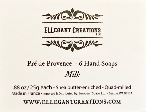 Soap Insert MILK Pre de Provence 25 g 6 Set