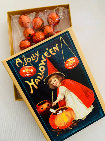 Halloween Pumpkins Girl Gift Box