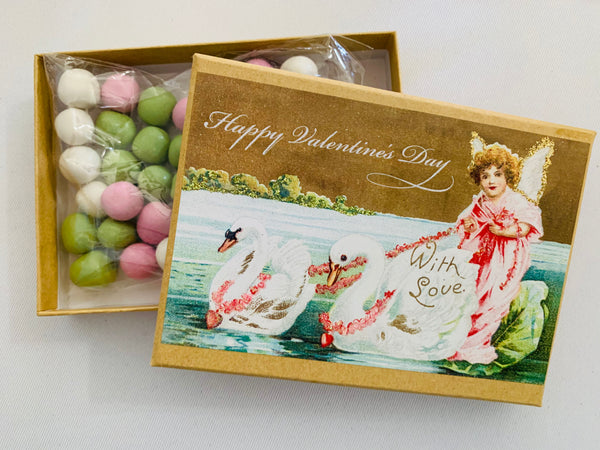 Valentine's Day Angel Swan Boat Gift Box