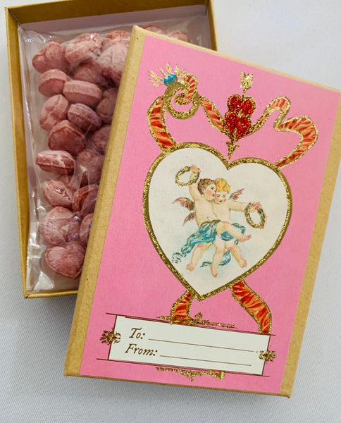 Valentine's Day Pink Angels Gift Box