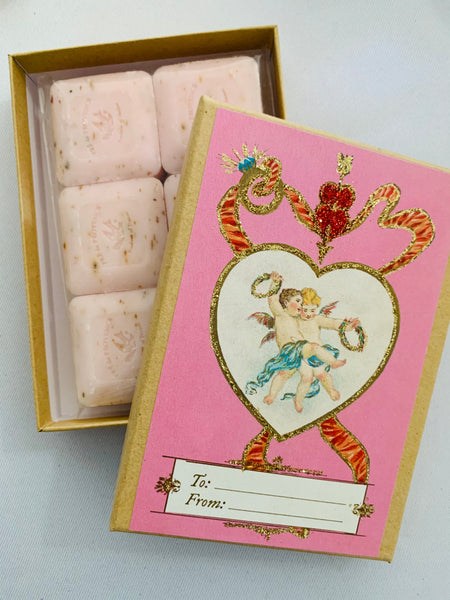 Valentine's Day Pink Angels Gift Box