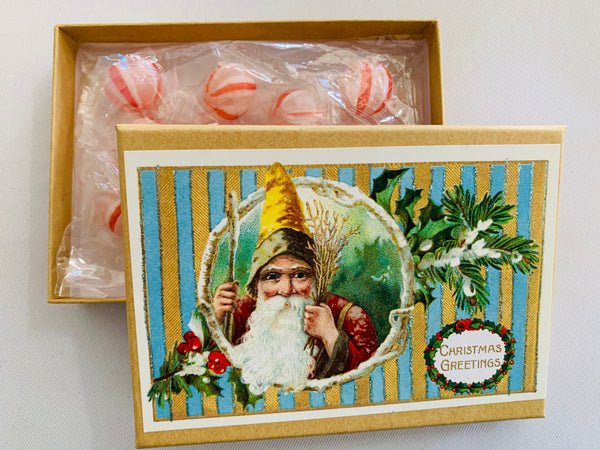 Christmas Striped Elf Gift Box