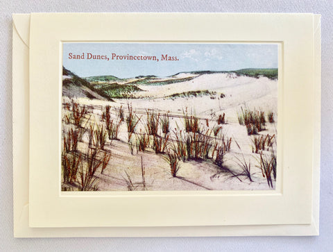 Provincetown Sand Dunes Greeting Card