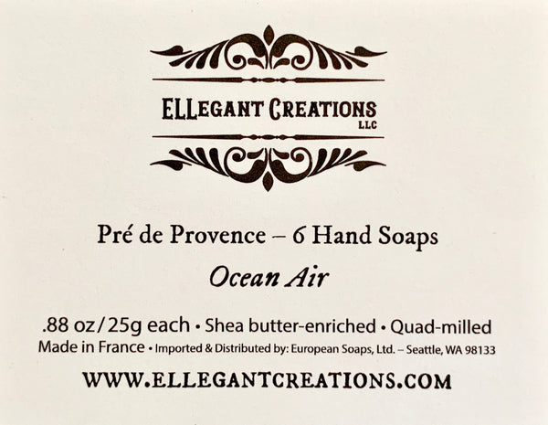 Soap Insert OCEAN AIR Pre de Provence 25 g 6 set