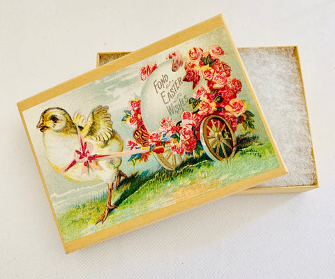 Easter Chick Wagon Gift Box