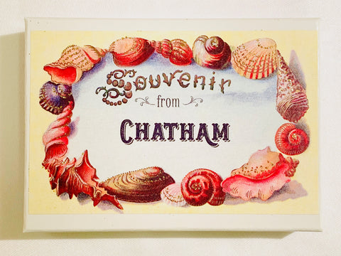 Summer Shell Frame Souvenir From Chatham Gift Box