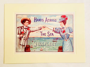 Summer Hands Across The Sea Wellfleet Greeting Card