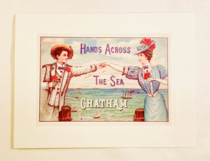 Summer Hands Across The Sea Chatham Greeting Card