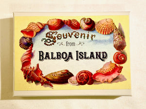 Summer Shell Frame Souvenir From Balboa Island Gift Box