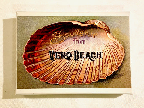 Summer Half Shell Souvenir From Vero Beach Gift Box